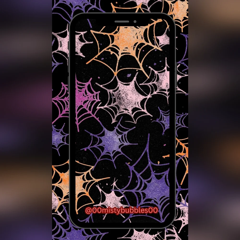 HalloweenPhone Digital Wallpaper / poster only 4$